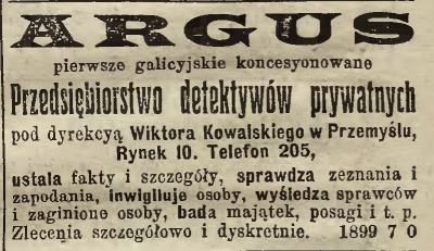 1911 detektywi