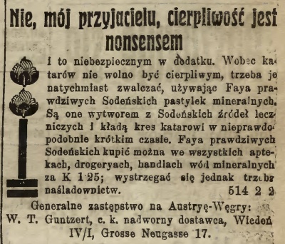1911 cierpliwość jest nonsensem